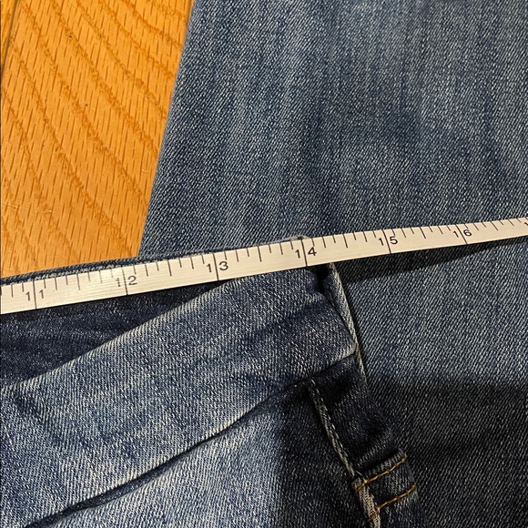Mother High Waisted Looker Ankle Fray Not Rough Enough Skinny Jeans 28 - Picture 8 of 11